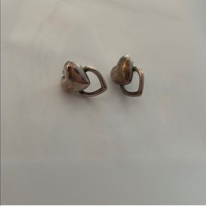Tiffany & Co. double heart earrings